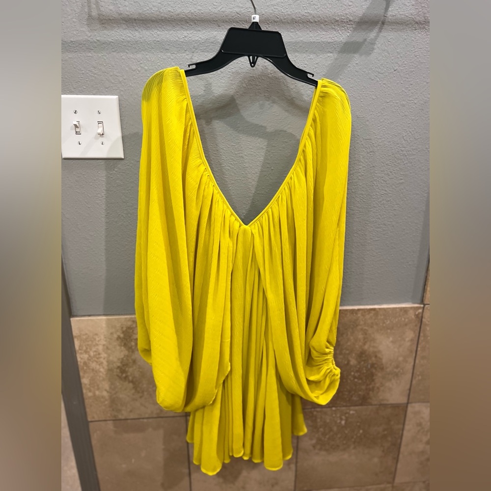 💛 NWOT Tularosa NOLA DRESS XS Yellow 💛